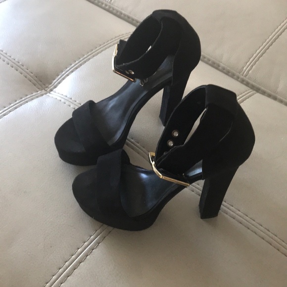 Aldo Shoes - Aldo plat form suede shoes like new
